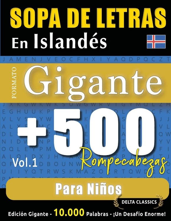 Produktbild: Sopa De Letras En Island&eacute;s Formato Gigante