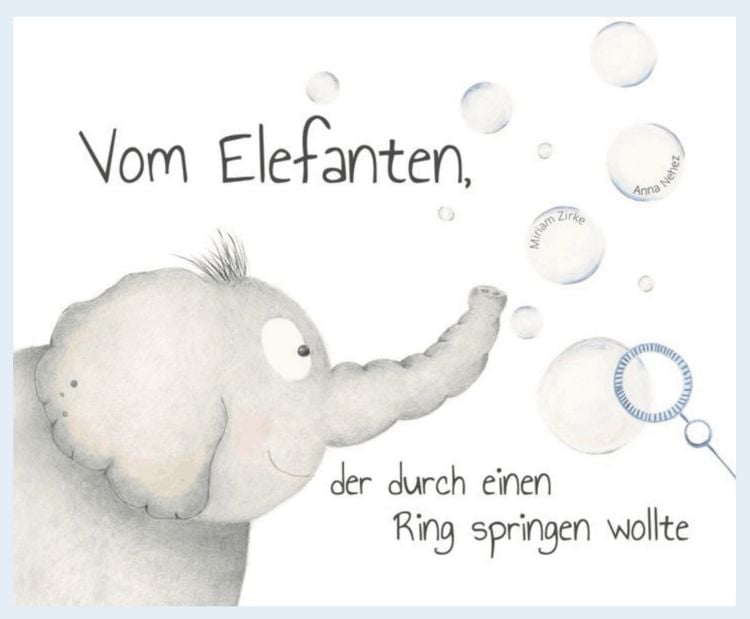 Produktbild: Vom Elefanten, der durch einen Ring springen wollte