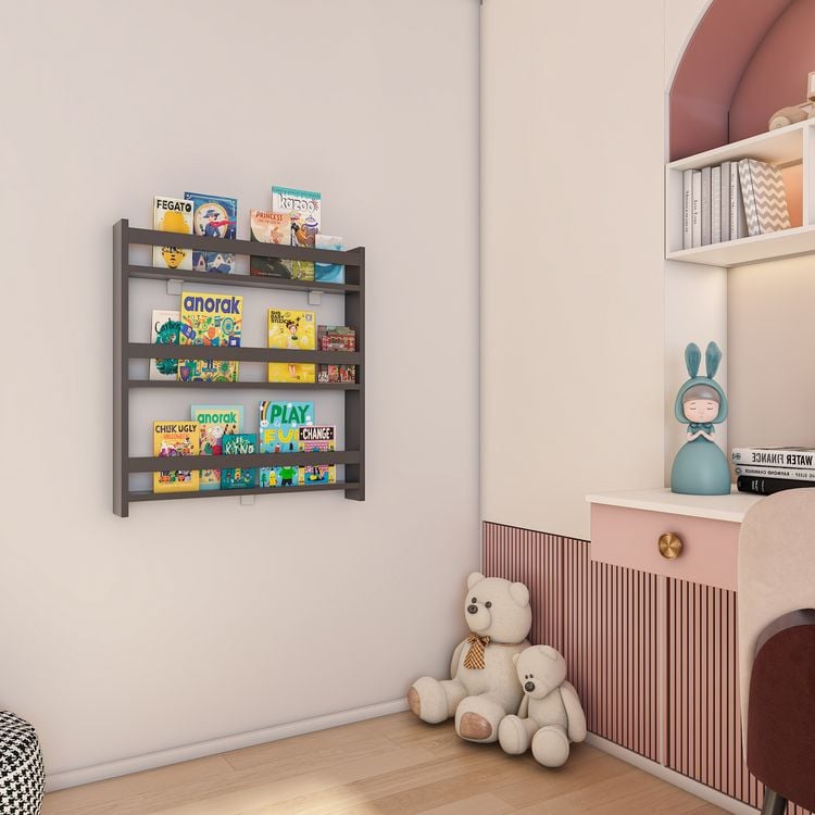Produktbild: Holz Kinderregal B&uuml;cherregal Kinder Regal Kidos
