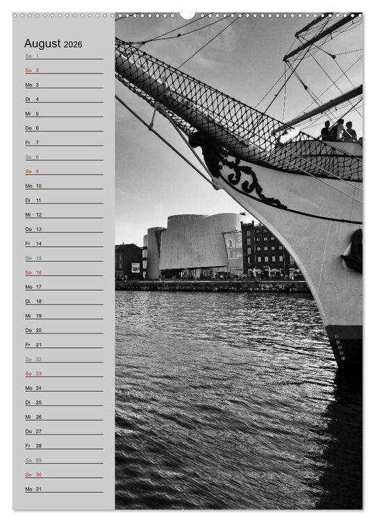 Produktbild: Stralsund. Ein Hauch l&auml;ngst vergangener Zeiten (Wandkalender 2026 DIN A2 hoch), CALVENDO Monatskalender