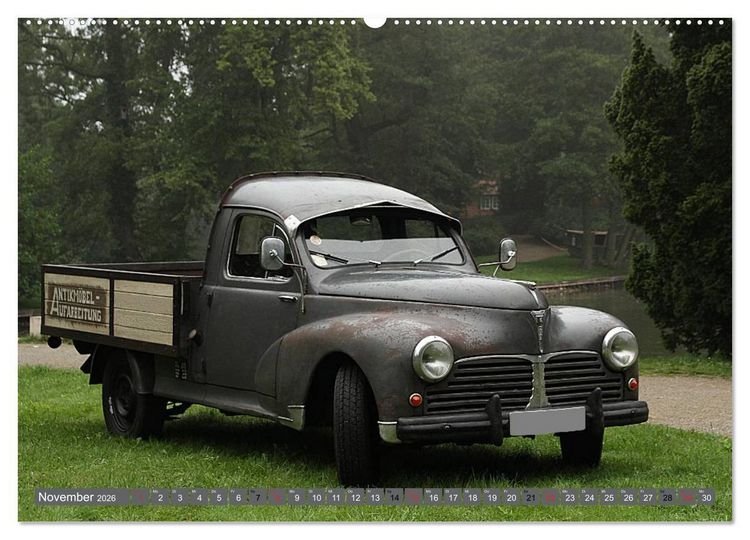 Produktbild: Oldtimer vergangenger Jahrzehnte (hochwertiger Premium Wandkalender 2026 DIN A2 quer), Kunstdruck in Hochglanz