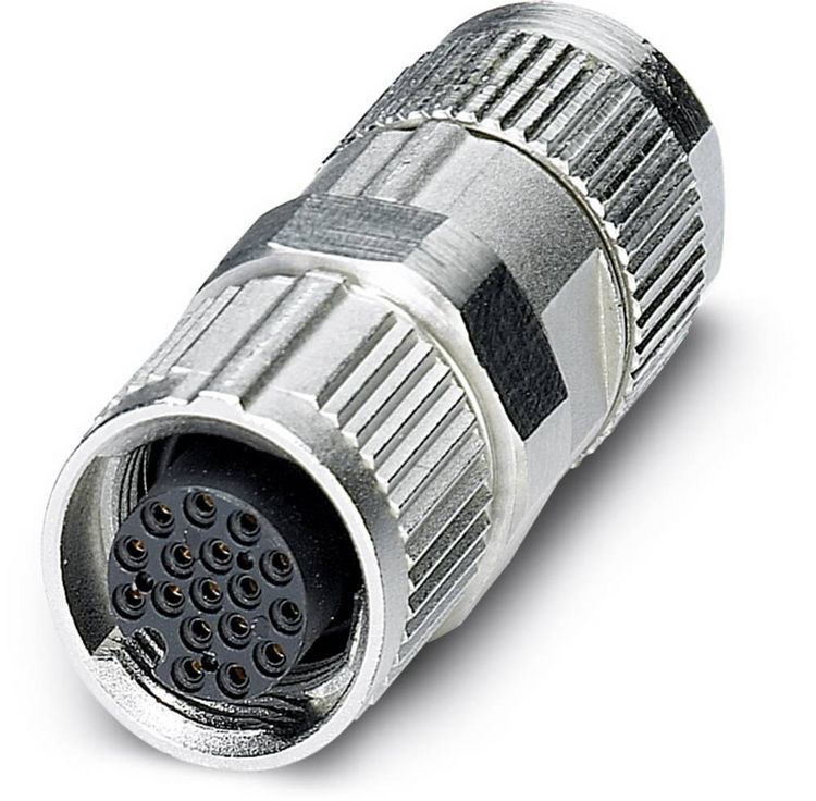 Produktbild: Phoenix Contact 1559644 Sensor-/Aktor-Steckverbinder, unkonfektioniert Buchse, gerade Polzahl Sensoren: 17 1 St.