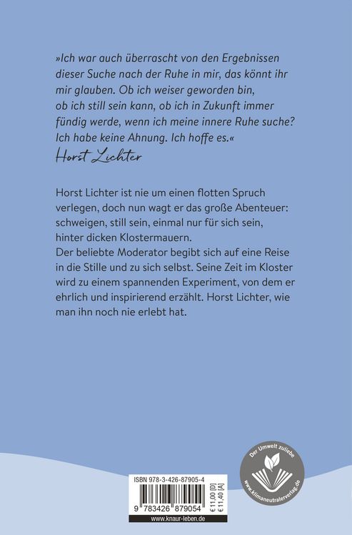Produktbild: Ich bin dann mal still