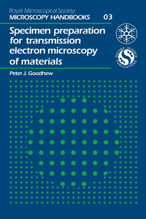 Produktbild: Specimen Preparation for Transmission Electron Microscopy of Materials