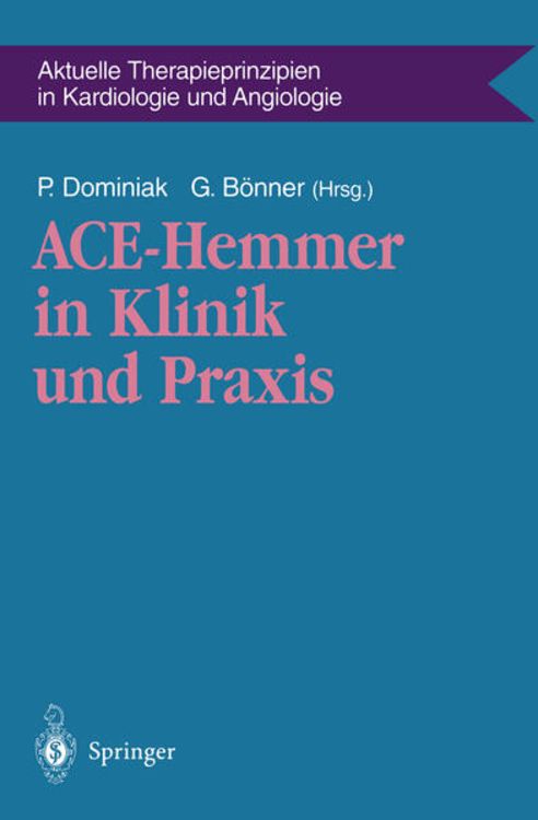 Produktbild: ACE-Hemmer in Klinik und Praxis