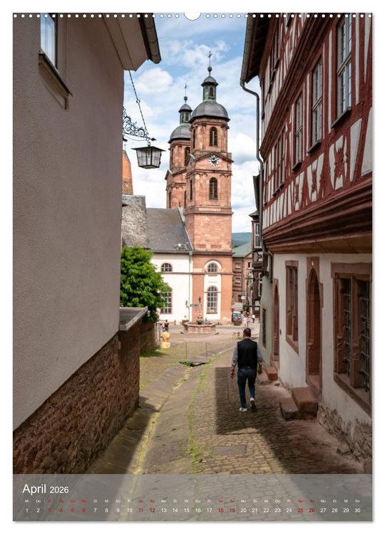 Produktbild: Miltenberg am Mainviereck (Wandkalender 2026 DIN A2 hoch), CALVENDO Monatskalender