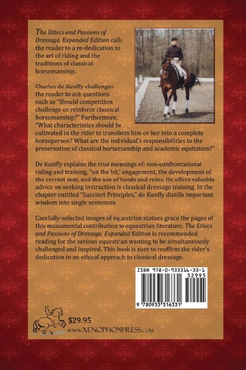 Produktbild: The Ethics and Passions of Dressage Expanded Edition