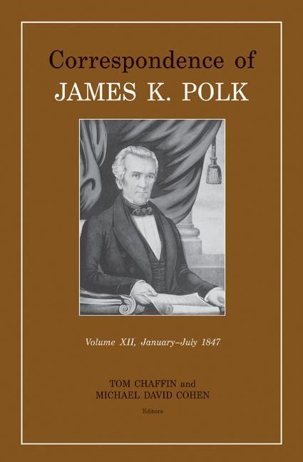 Produktbild: Correspondence of James K. Polk, Volume 12
