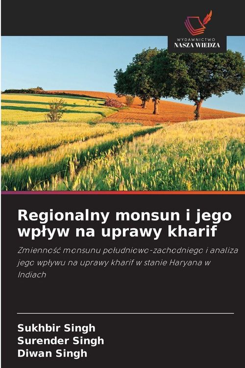 Produktbild: Regionalny monsun i jego wp&iquest;yw na uprawy kharif