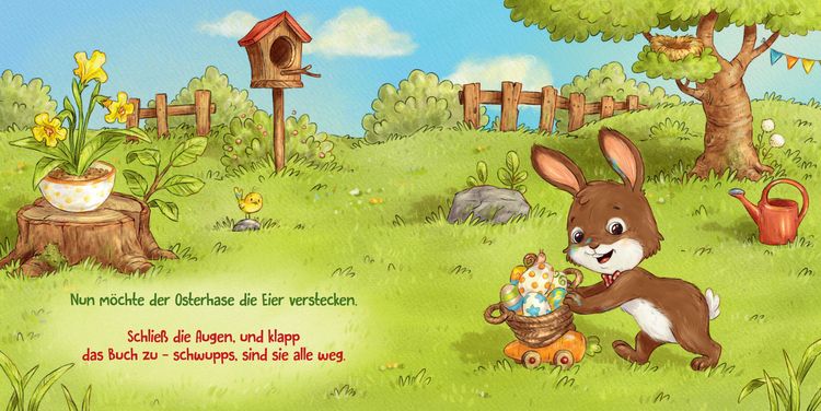 Produktbild: Die Osterhasenwerkstatt (Pappbilderbuch)