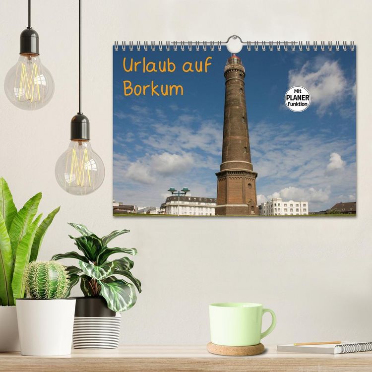 Produktbild: Urlaub auf Borkum (Wandkalender 2026 DIN A4 quer), CALVENDO Monatskalender