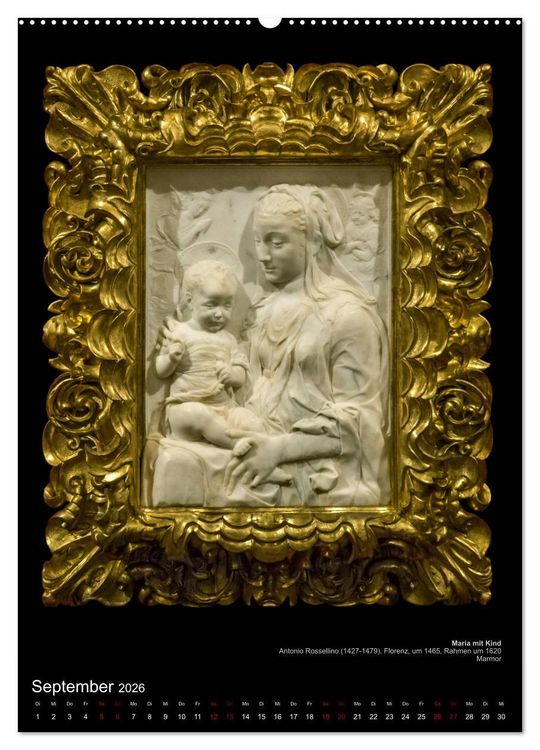 Produktbild: Maria - Mutter Gottes (hochwertiger Premium Wandkalender 2026 DIN A2 hoch), Kunstdruck in Hochglanz