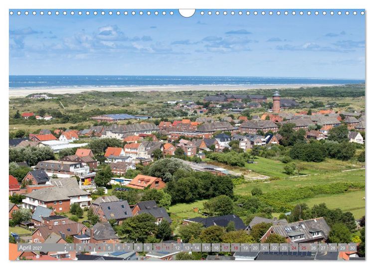Produktbild: Ostfriesische Inseln (Wandkalender 2027 DIN A3 quer), CALVENDO Monatskalender
