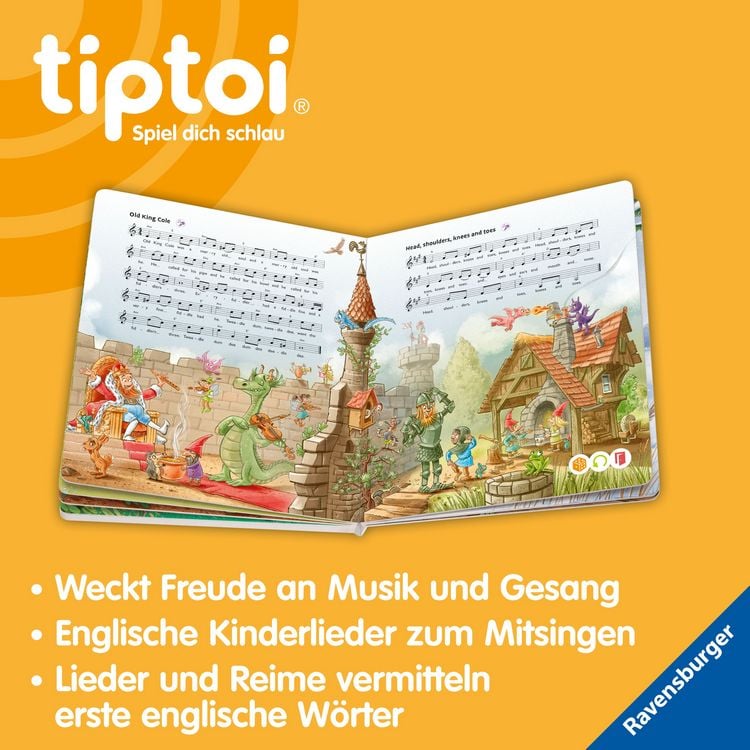 Produktbild: tiptoi&reg; Liederb&uuml;cher - Meine sch&ouml;nsten englischen Kinderlieder