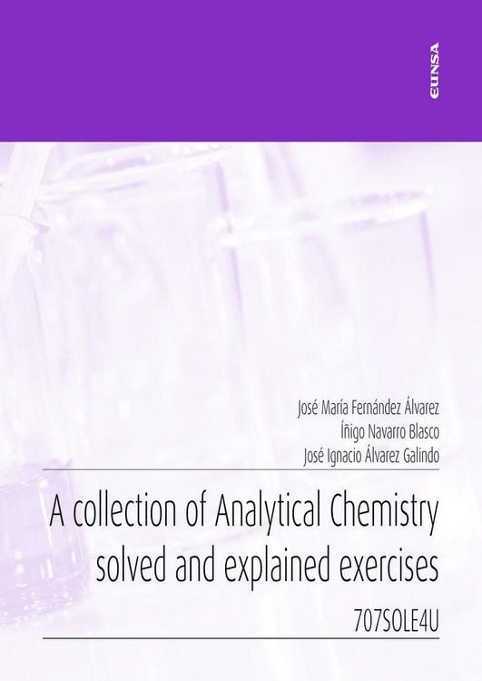 Produktbild: A collection of analytical chemistry solved and explained exercices