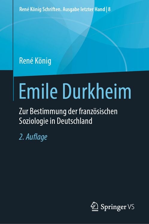 Produktbild: Emile Durkheim