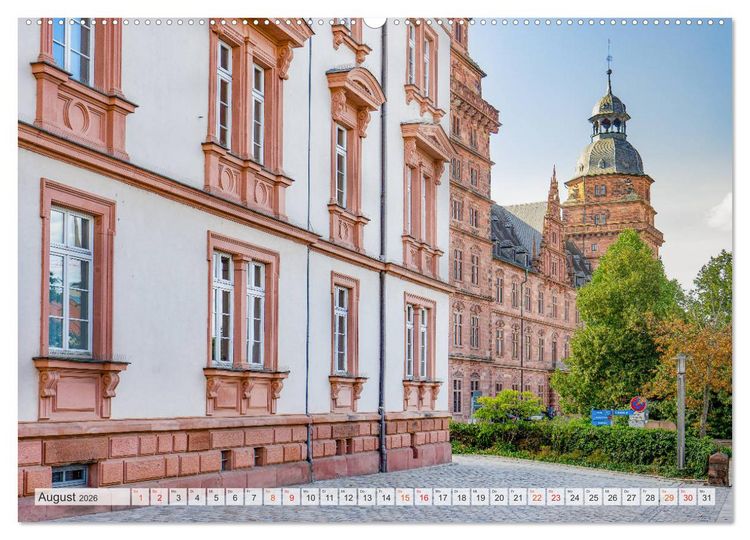 Produktbild: Aschaffenburg Impressionen (hochwertiger Premium Wandkalender 2026 DIN A2 quer), Kunstdruck in Hochglanz
