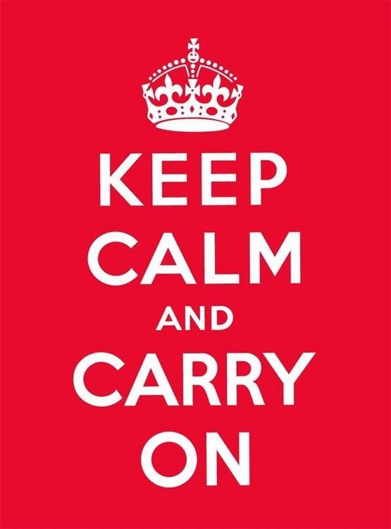 Produktbild: Keep Calm and Carry On