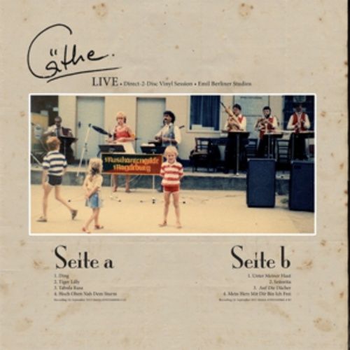 Produktbild: C&auml;the Live - direct 2 disc Vinyl Session