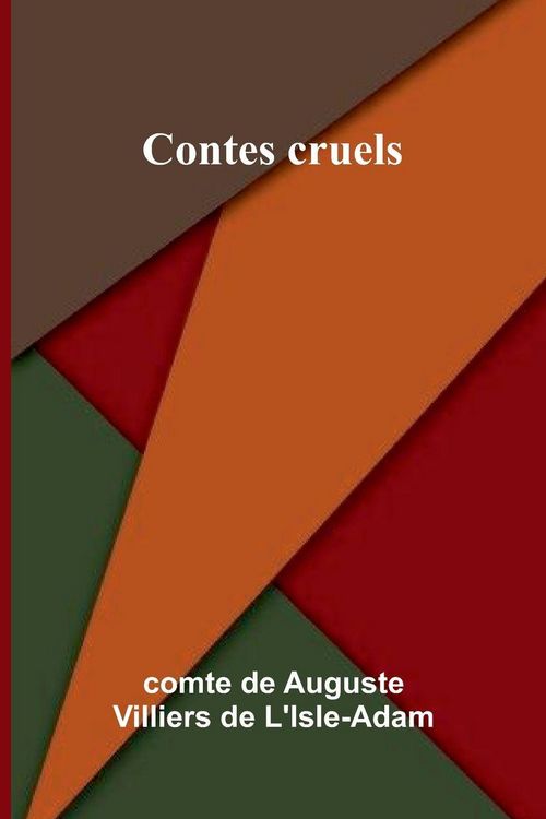 Produktbild: Contes cruels