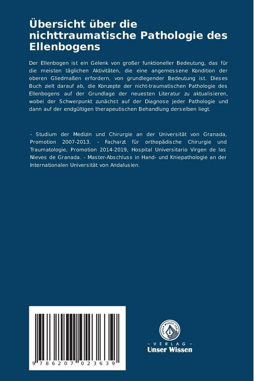 Produktbild: &Uuml;bersicht &uuml;ber die nichttraumatische Pathologie des Ellenbogens