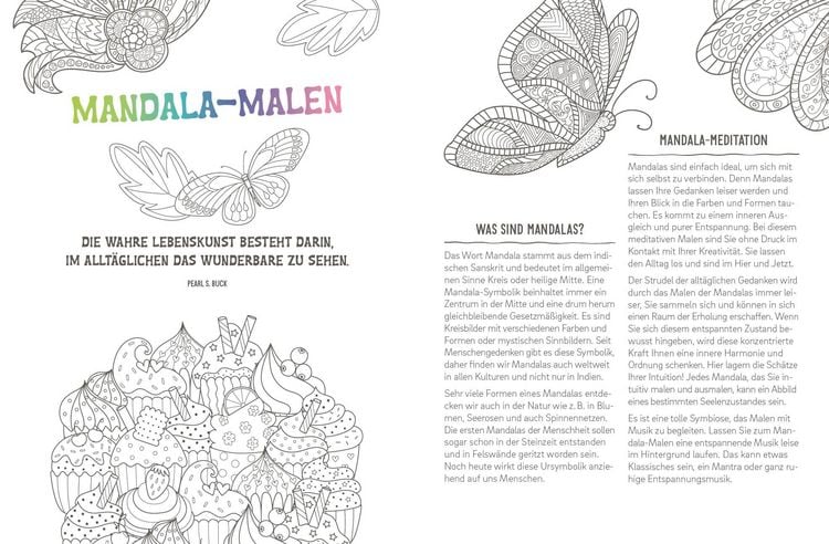 Produktbild: Colorful Mandala &ndash; Dankbarkeit