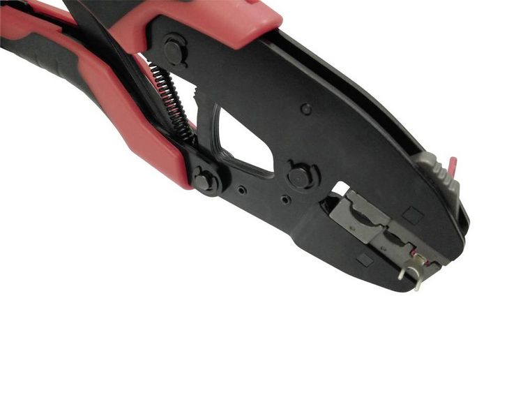 Produktbild: TOOLCRAFT PZ-500 Crimpzange ohne Crimpeinsatz, mit Systemkoffer