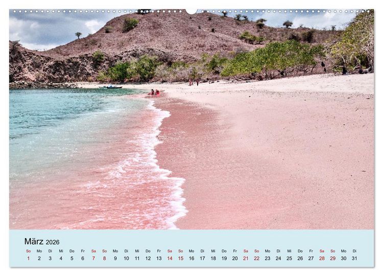 Produktbild: Indonesien - Die kleinen Sundainseln (hochwertiger Premium Wandkalender 2026 DIN A2 quer), Kunstdruck in Hochglanz