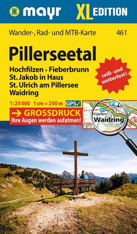Produktbild: Mayr Wanderkarte Pillerseetal XL 1:25.000