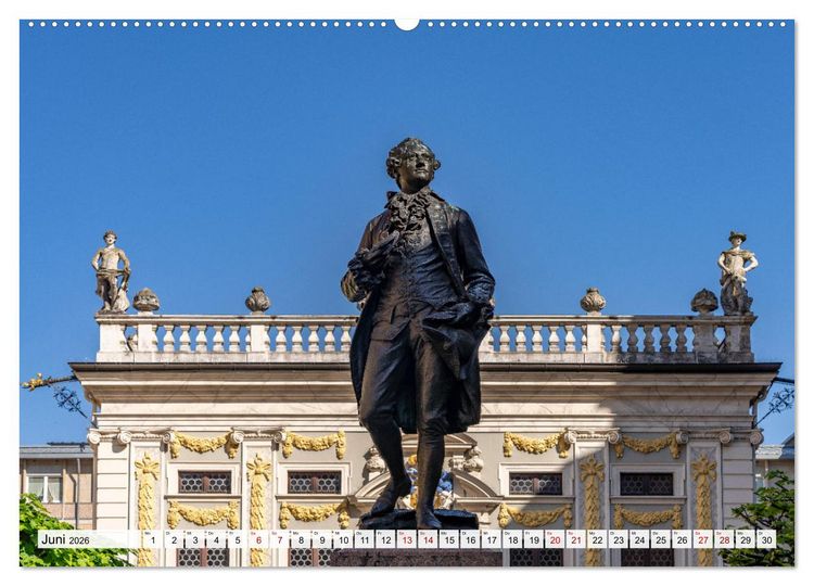 Produktbild: Sachsen - Leipzig (Wandkalender 2026 DIN A2 quer), CALVENDO Monatskalender