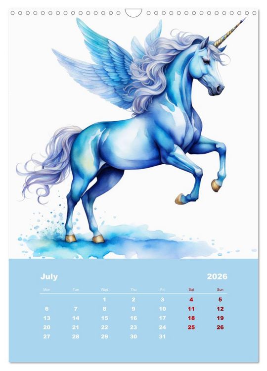 Produktbild: An enchanted world (Wall Calendar 2026 DIN A3 portrait), CALVENDO 12 Month Wall Calendar