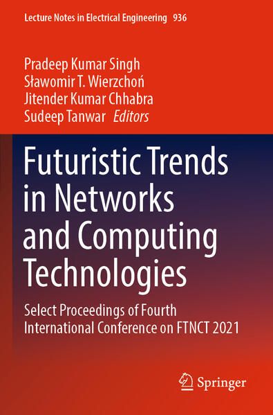 Produktbild: Futuristic Trends in Networks and Computing Technologies