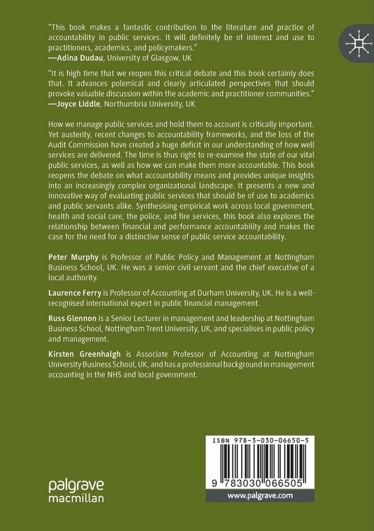 Produktbild: Public Service Accountability