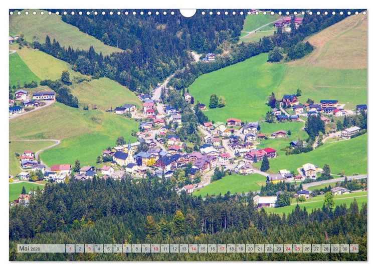 Produktbild: Ru&szlig;bach am Pass Gsch&uuml;tt (Wandkalender 2026 DIN A3 quer), CALVENDO Monatskalender