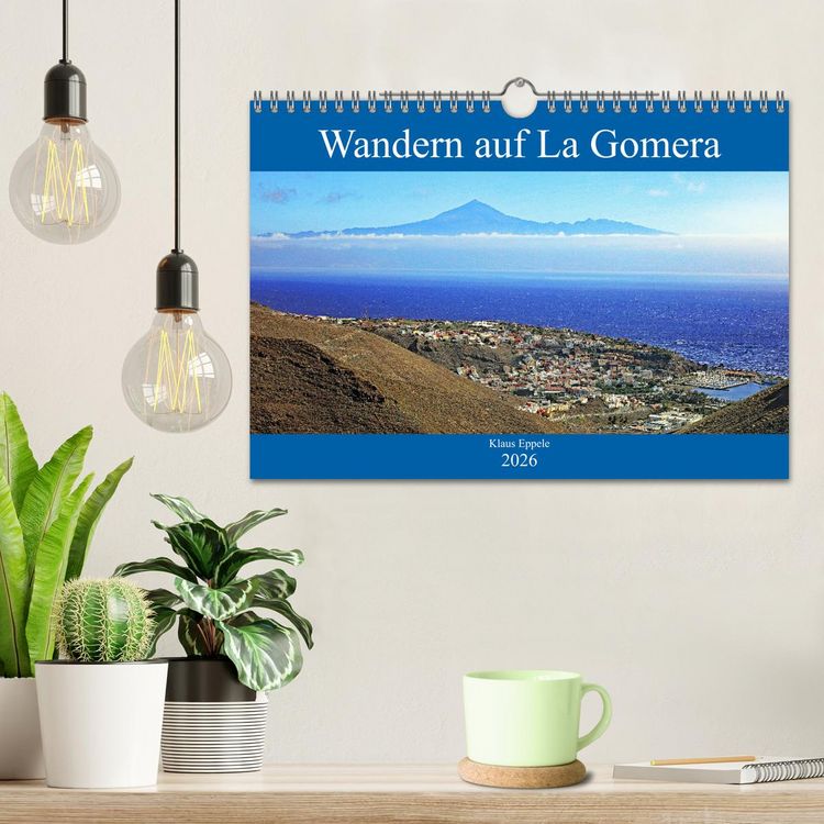 Produktbild: Wandern auf La Gomera (Wandkalender 2026 DIN A4 quer), CALVENDO Monatskalender