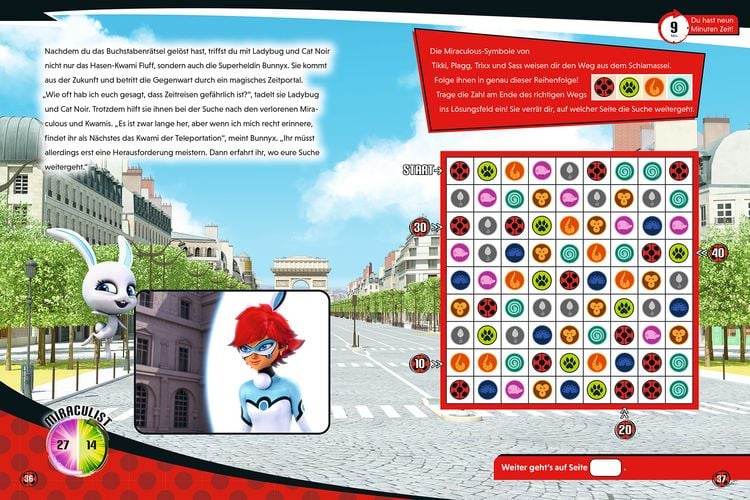 Produktbild: Miraculous: ESCAPE - Die Suche nach den verlorenen Kwamis