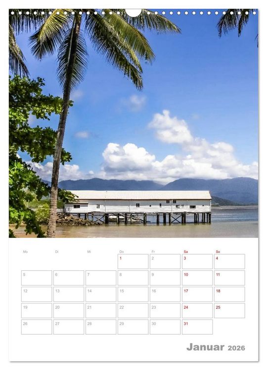 Produktbild: g'day Australien 2026 (Wandkalender 2026 DIN A3 hoch), CALVENDO Monatskalender