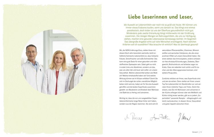 Produktbild: Die Ern&auml;hrungs-Docs - Supergesund mit Superfoods