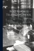 Produktbild: Ross Reports -- Television Index.; v.92 (1961