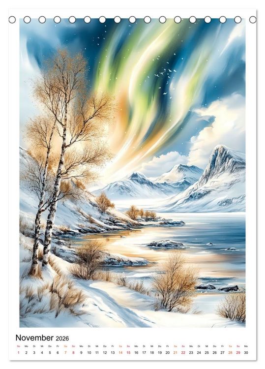 Produktbild: Alaska - Landschaften, Tiere, Freiheit (Tischkalender 2026 DIN A5 hoch), CALVENDO Monatskalender