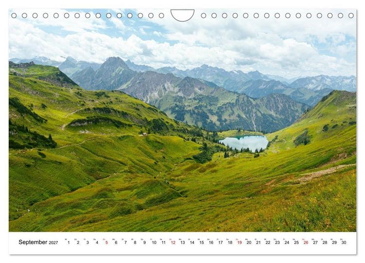 Produktbild: Deutschland - Bayerns Landschafts-Gefl&uuml;ster (Wandkalender 2027 DIN A4 quer), CALVENDO Monatskalender