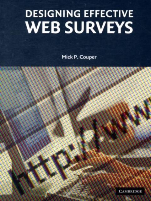 Produktbild: Designing Effective Web Surveys