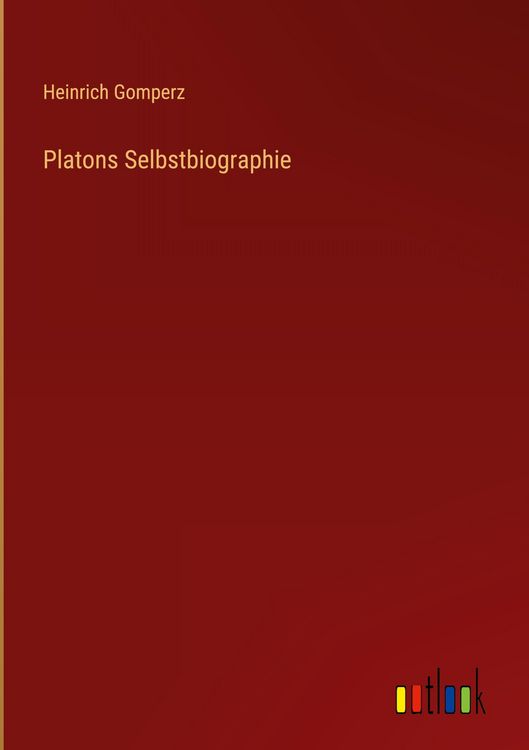 Produktbild: Platons Selbstbiographie