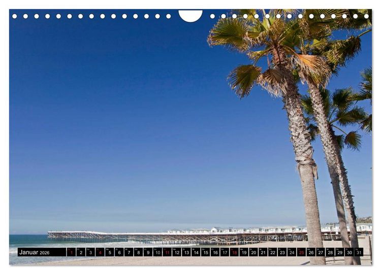 Produktbild: San Diego (Wandkalender 2026 DIN A4 quer), CALVENDO Monatskalender