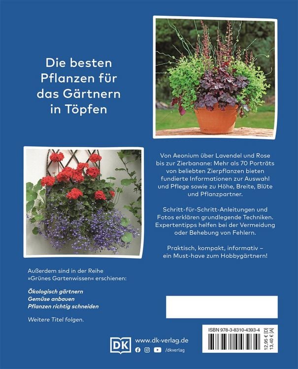 Produktbild: Gr&uuml;nes Gartenwissen. Pflanzen im Topf