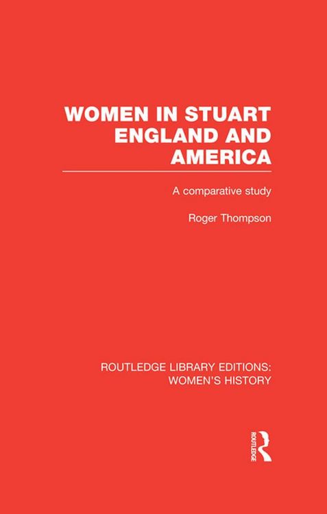 Produktbild: Women in Stuart England and America