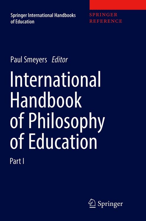 Produktbild: International Handbook of Philosophy of Education
