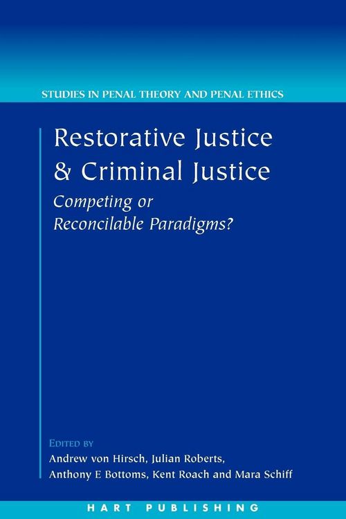 Produktbild: Restorative Justice and Criminal Justice