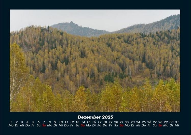 Produktbild: Bergige Welten 2025 Fotokalender DIN A4