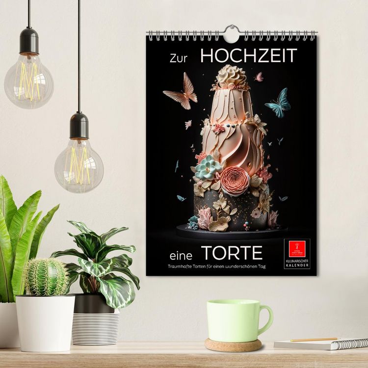 Produktbild: Zur Hochzeit eine Torte (Wandkalender 2026 DIN A4 hoch), CALVENDO Monatskalender